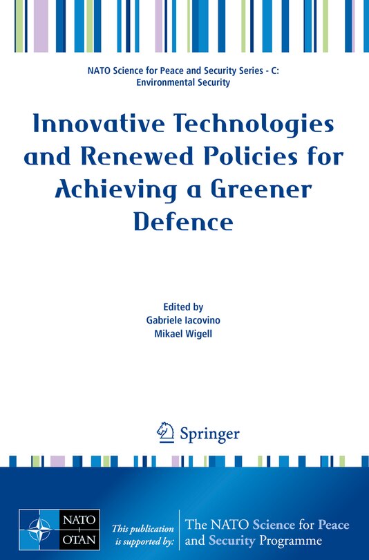 Front cover_Innovative Technologies and Renewed Policies for Achieving a Greener Defence