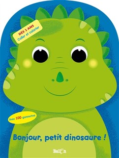 Couverture_Bonjour, petit dinosaure! -avec 100 gom.