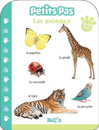 Front cover_Petits pas -les animaux 18-24 mois