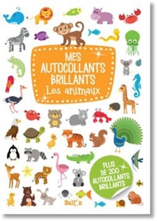 Couverture_Autocollants brillants -les animaux