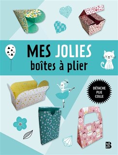 Mes jolies boîtes à plier: bleu