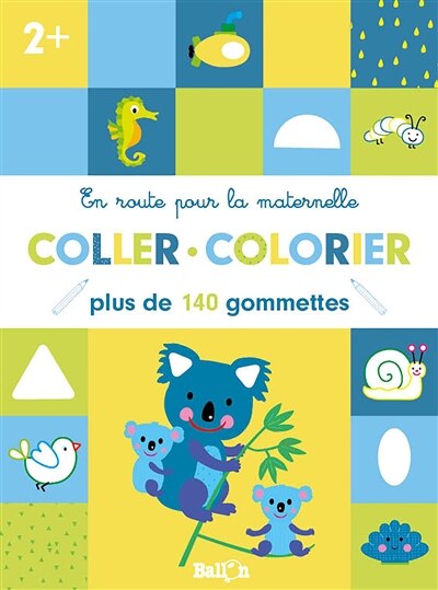 Front cover_Coller, colorier, 2+