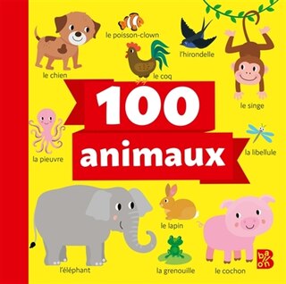 Front cover_100 animaux