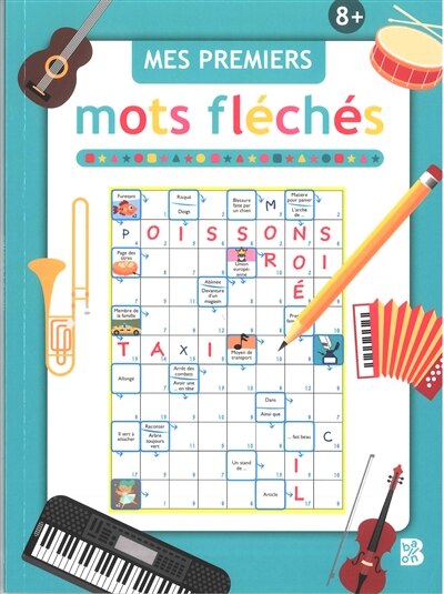 Front cover_Mes premiers mots fléchés