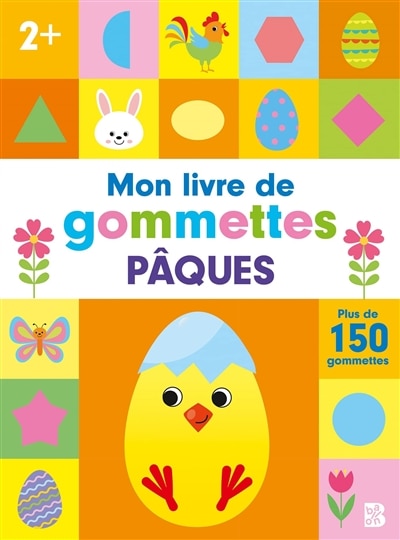 Front cover_Pâques : mon livre de gommettes