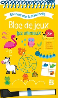 Front cover_ERPM Bloc avec spirales et feutre : Les animaux