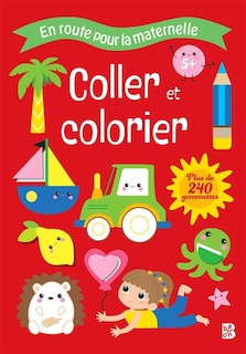 Coller et colorier, 5+: plus de 240 gommettes