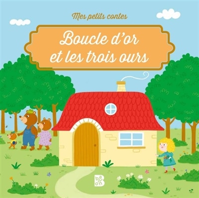 Front cover_Boucle d'or et les trois ours
