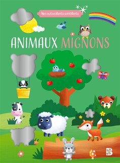 Front cover_Mes autocollants scintillants : Les animaux mignons