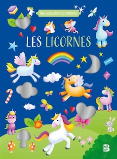 Front cover_Mes autocollants scintillants : Les licornes