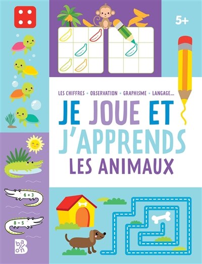 Couverture_Les animaux : 5+