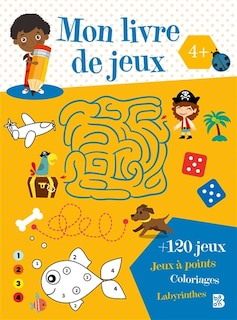 Mon livre de jeux 4+ (jaune)