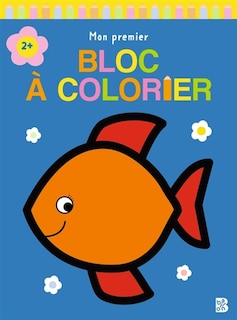 Mon premier bloc à colorier: Poisson