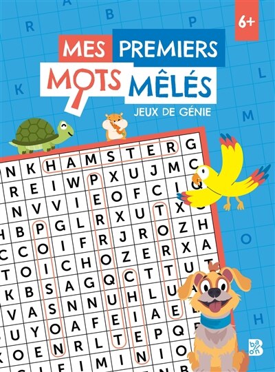 Front cover_Mes premiers mots mêlés, 6+