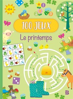 Front cover_100 jeux : le printemps