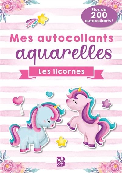 Couverture_Mes autocollants aquarelles