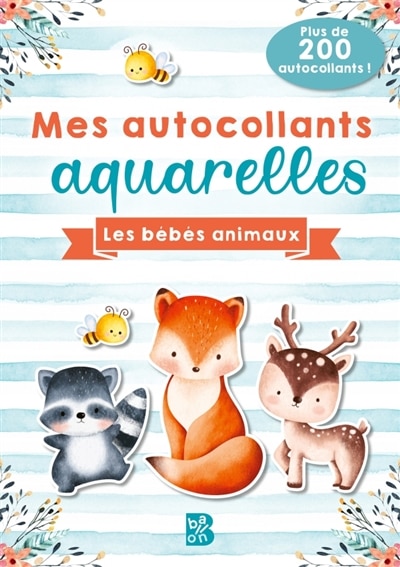 Couverture_Mes autocollants aquarelles