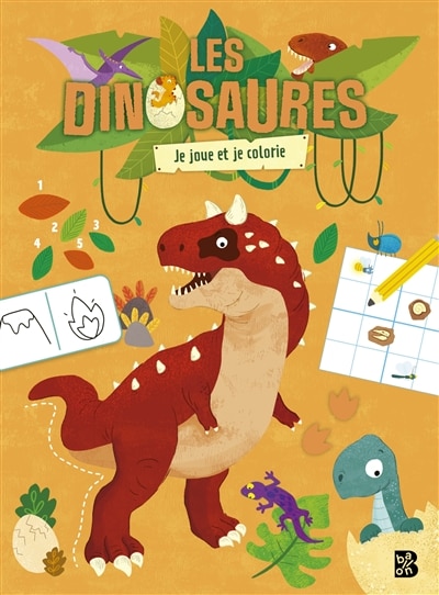 Front cover_Les dinosaures