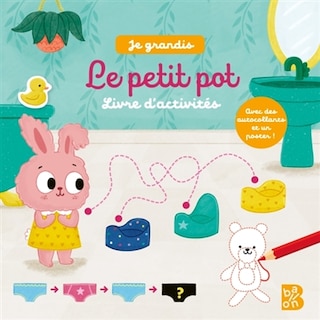 Front cover_Le pot Livre de jeux avec poster et autocollants
