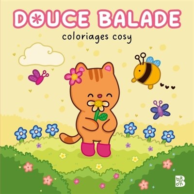 Couverture_Coloriages cosy : douce balade