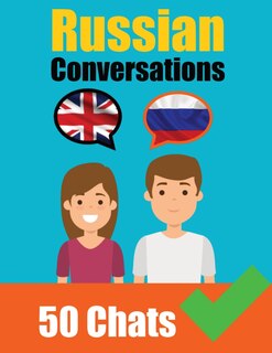 Front cover_Conversations in Russian English and Russian Conversations Side by Side