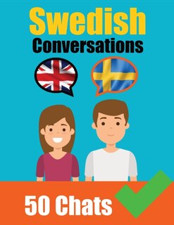 Front cover_Conversations in Swedish English and Swedish Conversations Side by Side