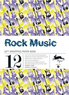 Rock Music Gift Wrap Paper Books