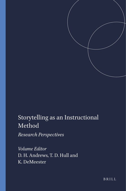 Front cover_Storytelling as an Instructional Method