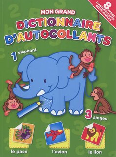 Front cover_Mon grand dictionnaire d'autocollants