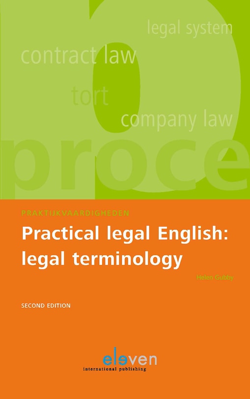 Front cover_Practical Legal English: Legal Terminology