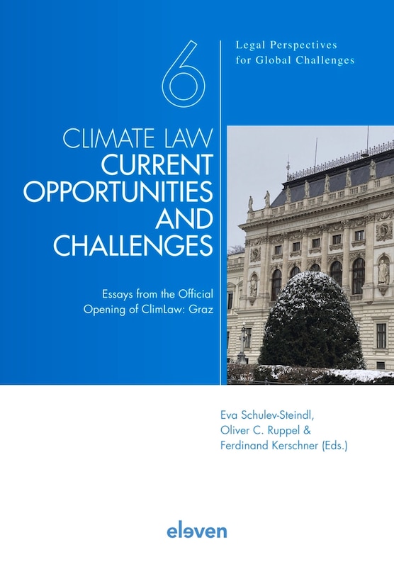 Front cover_Climate Law - Current Opportunities And Challenges