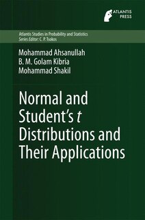 Couverture_Normal And Student S T Distributions And Their Applications
