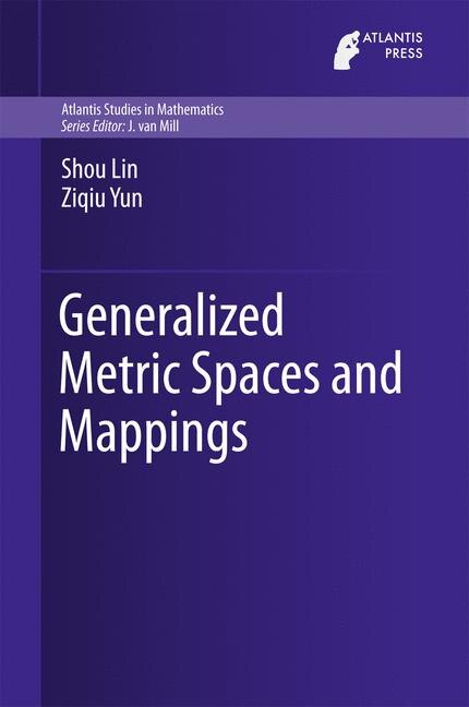 Couverture_Generalized Metric Spaces And Mappings