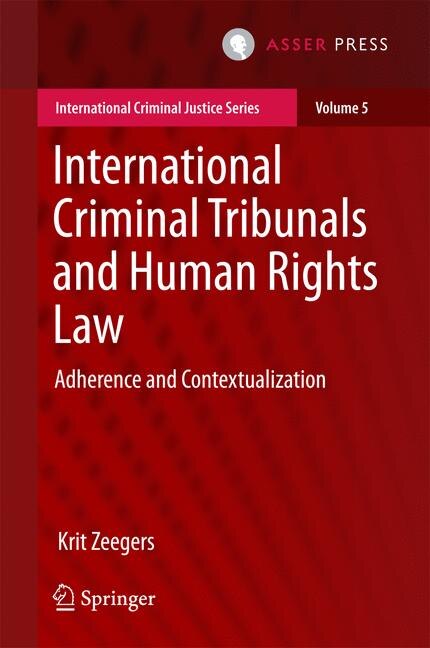 Couverture_International Criminal Tribunals And Human Rights Law