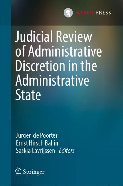 Couverture_Judicial Review Of Administrative Discretion In The Administrative State