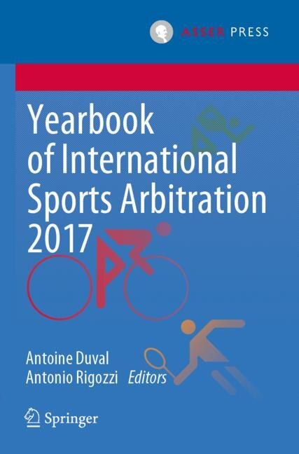 Front cover_Yearbook Of International Sports Arbitration 2017