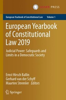 Couverture_European Yearbook Of Constitutional Law 2019