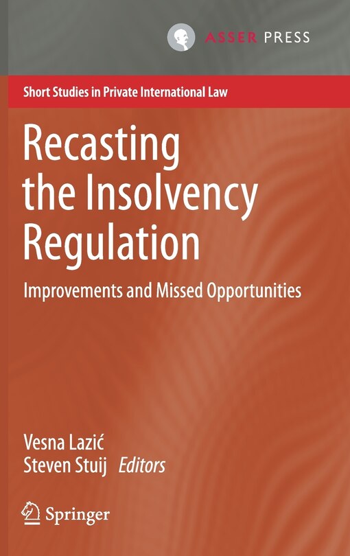 Front cover_Recasting The Insolvency Regulation