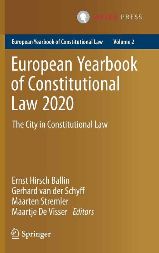 Front cover_European Yearbook Of Constitutional Law 2020