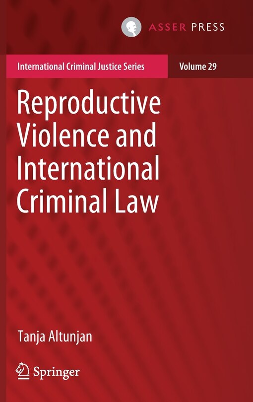 Couverture_Reproductive Violence And International Criminal Law