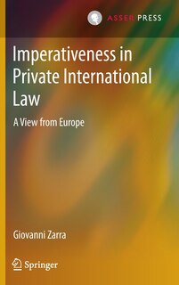 Couverture_Imperativeness In Private International Law