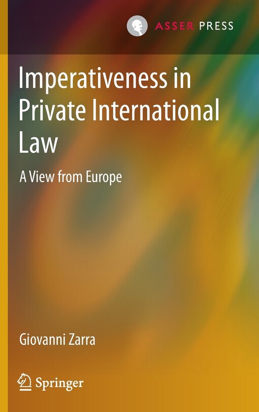 Couverture_Imperativeness In Private International Law