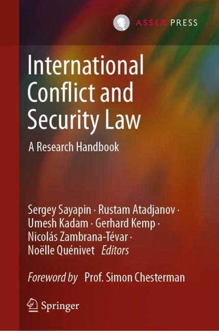 Front cover_International Conflict And Security Law