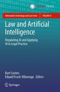 Front cover_Law and Artificial Intelligence