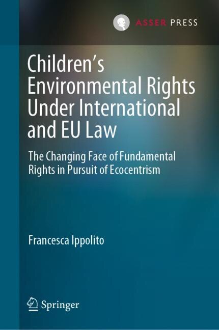 Couverture_Children's Environmental Rights under International and EU Law