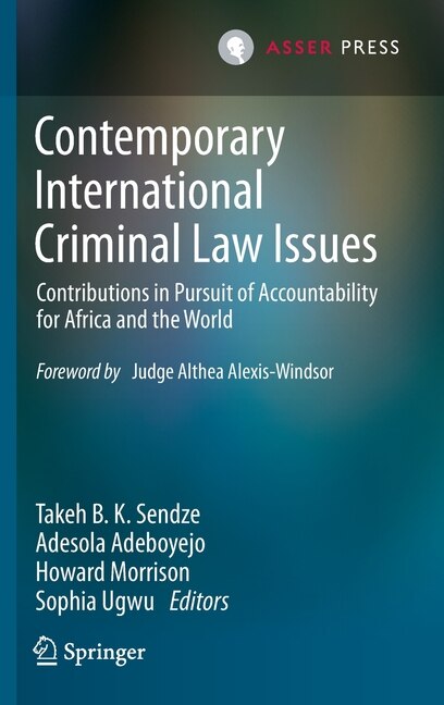 Front cover_Contemporary International Criminal Law Issues