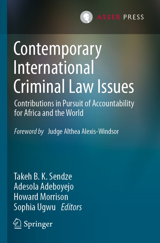 Front cover_Contemporary International Criminal Law Issues