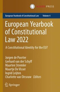 Front cover_European Yearbook of Constitutional Law 2022