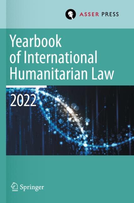 Couverture_Yearbook of International Humanitarian Law, Volume 25 (2022)