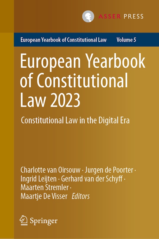 Front cover_European Yearbook of Constitutional Law 2023